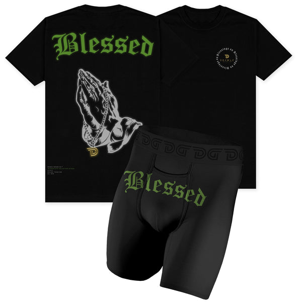 Blessed Legacy Capsule — men's Blessed boxer brief set