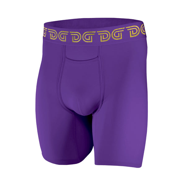 Cottonz Mambaz — men's purple cotton boxer briefs