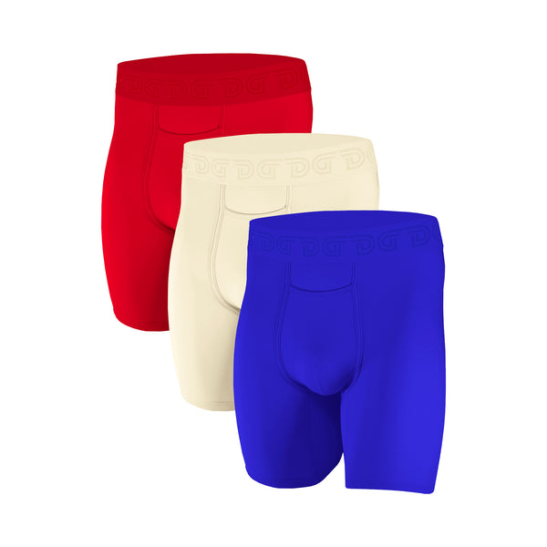 USA Pack โ men's patriotic USA boxer brief set
