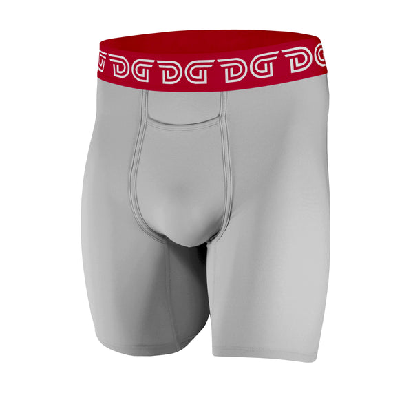 Cottonz Gray — men's gray cotton boxer briefs
