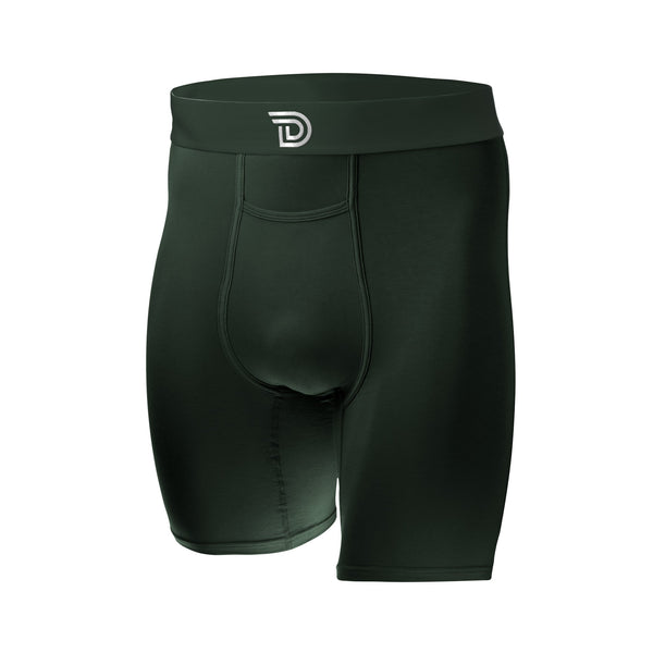 Originalz Green Moss — men's moss green micro-modal boxer briefs