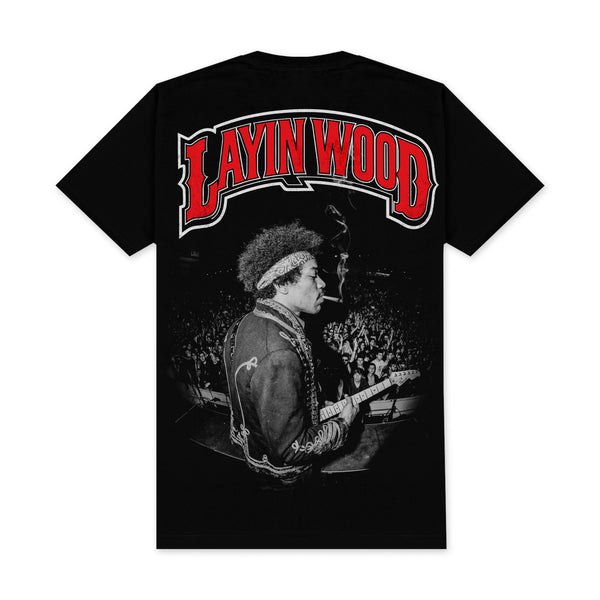Layin Wood — men's 420-themed graphic t-shirt