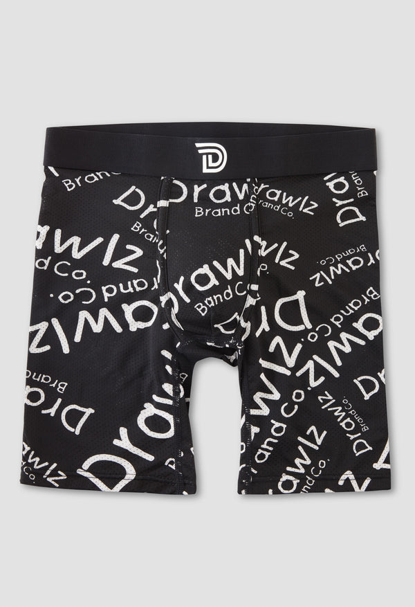 Kidz Signaturez — boys' Drawlz-signature boxer briefs