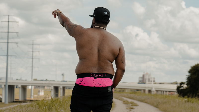 pink lightweight mens boxer briefs