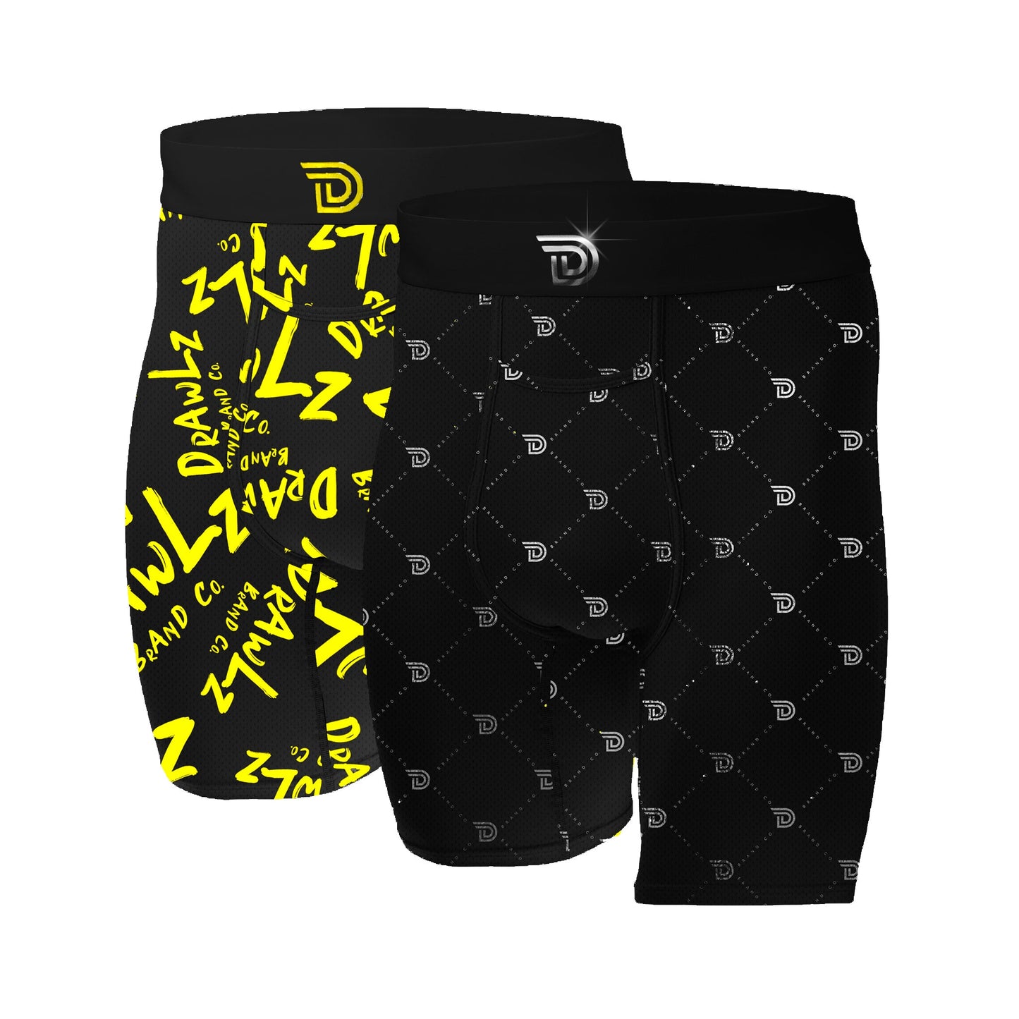 Culture Duo Gothem Monochrome — men's graphic-print boxer brief 2-pack