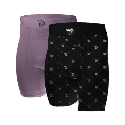 Culture Duo Haze Monochrome — men's boxer brief 2-pack