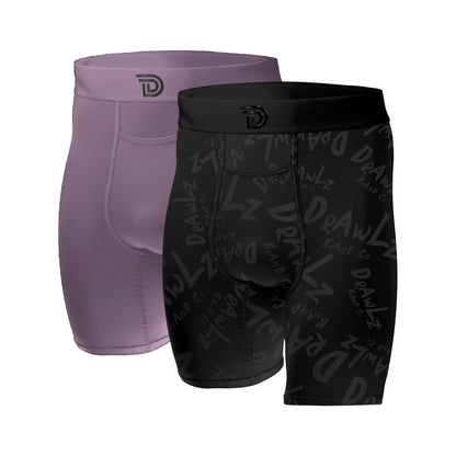 Culture Duo Haze Noir — men's boxer brief 2-pack