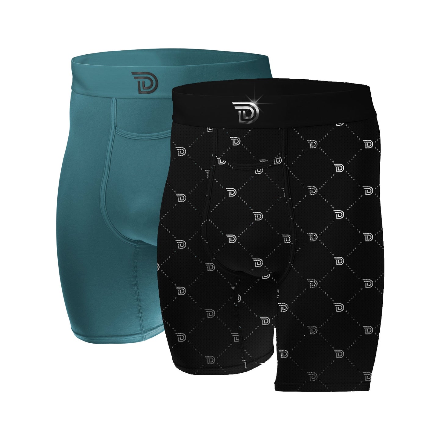 Culture Duo Marine Monochrome — men's boxer brief 2-pack