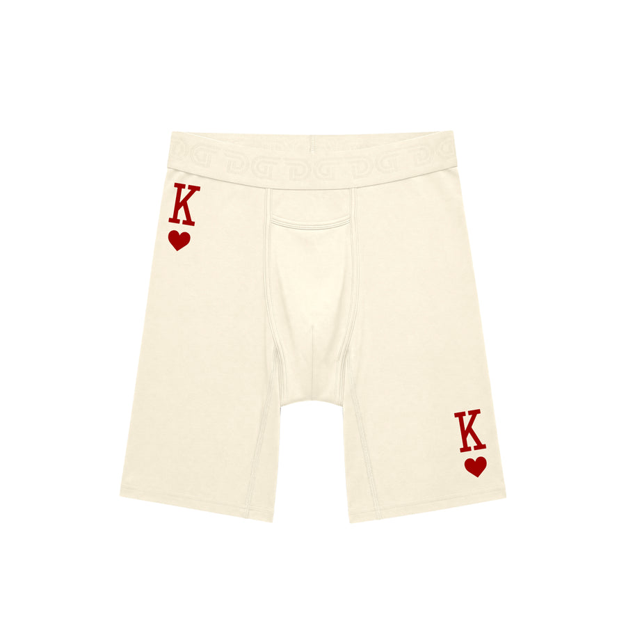 Drawlz Brand Co. Boxer Brief King of Hearts King of Hearts Cotton Boxer Briefs for Men | Drawlz