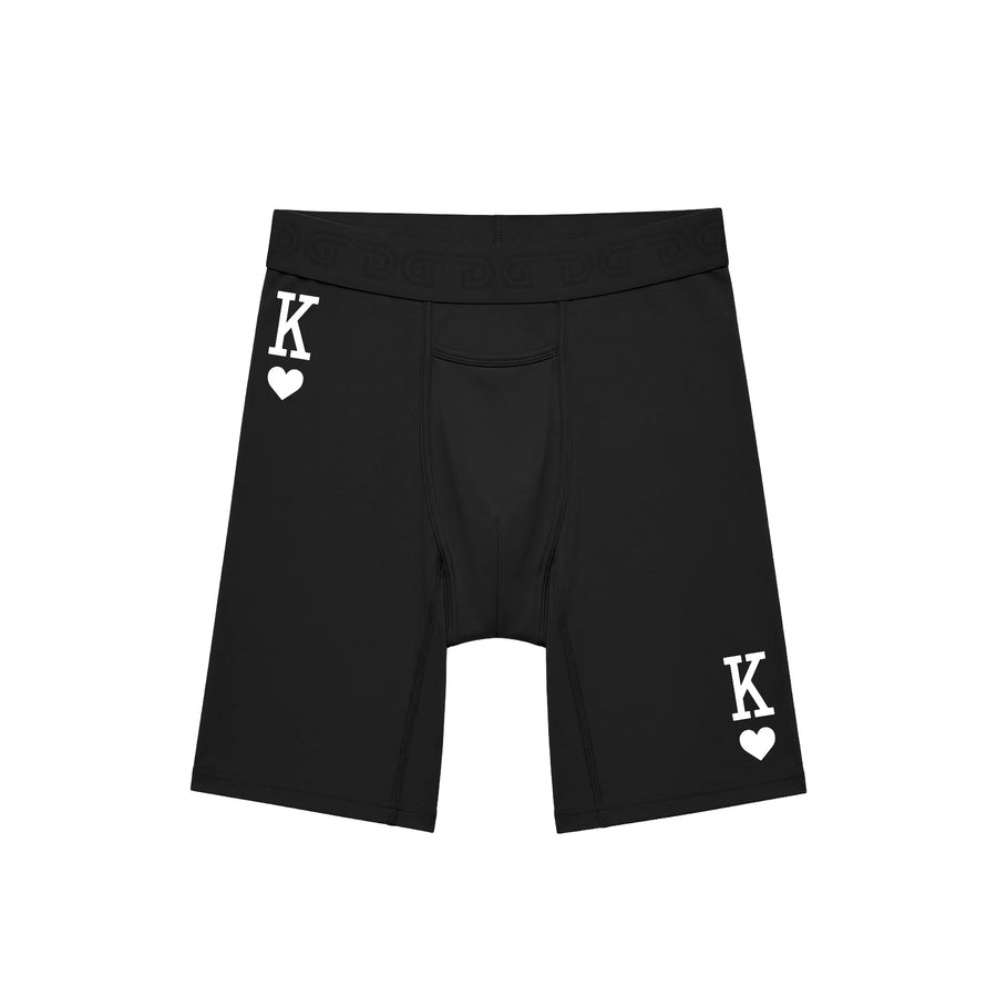 Drawlz Brand Co. Boxer Brief King of Hearts King of Hearts Cotton Boxer Briefs for Men | Drawlz