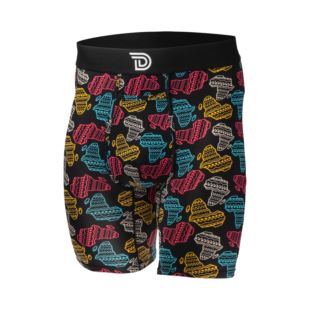 Motherland Capsule — men's African-print boxer brief set, additional view