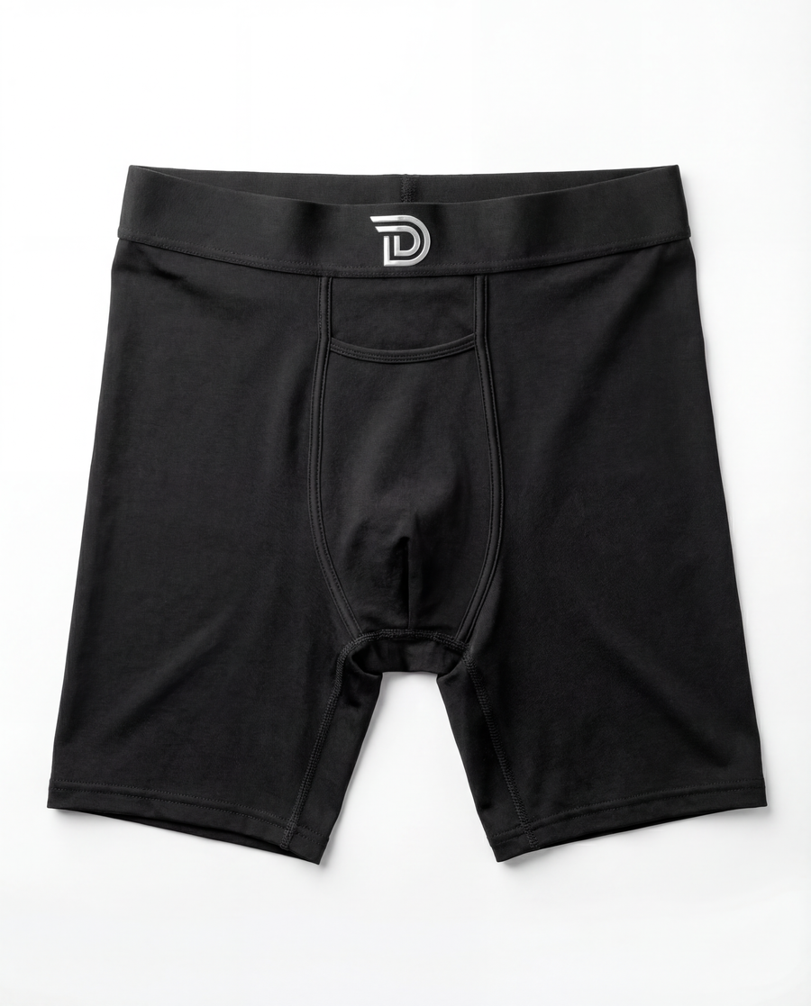 Drawlz Brand Co. Boxer Brief Originalz Black Black Micro Modal Boxer Briefs for Men