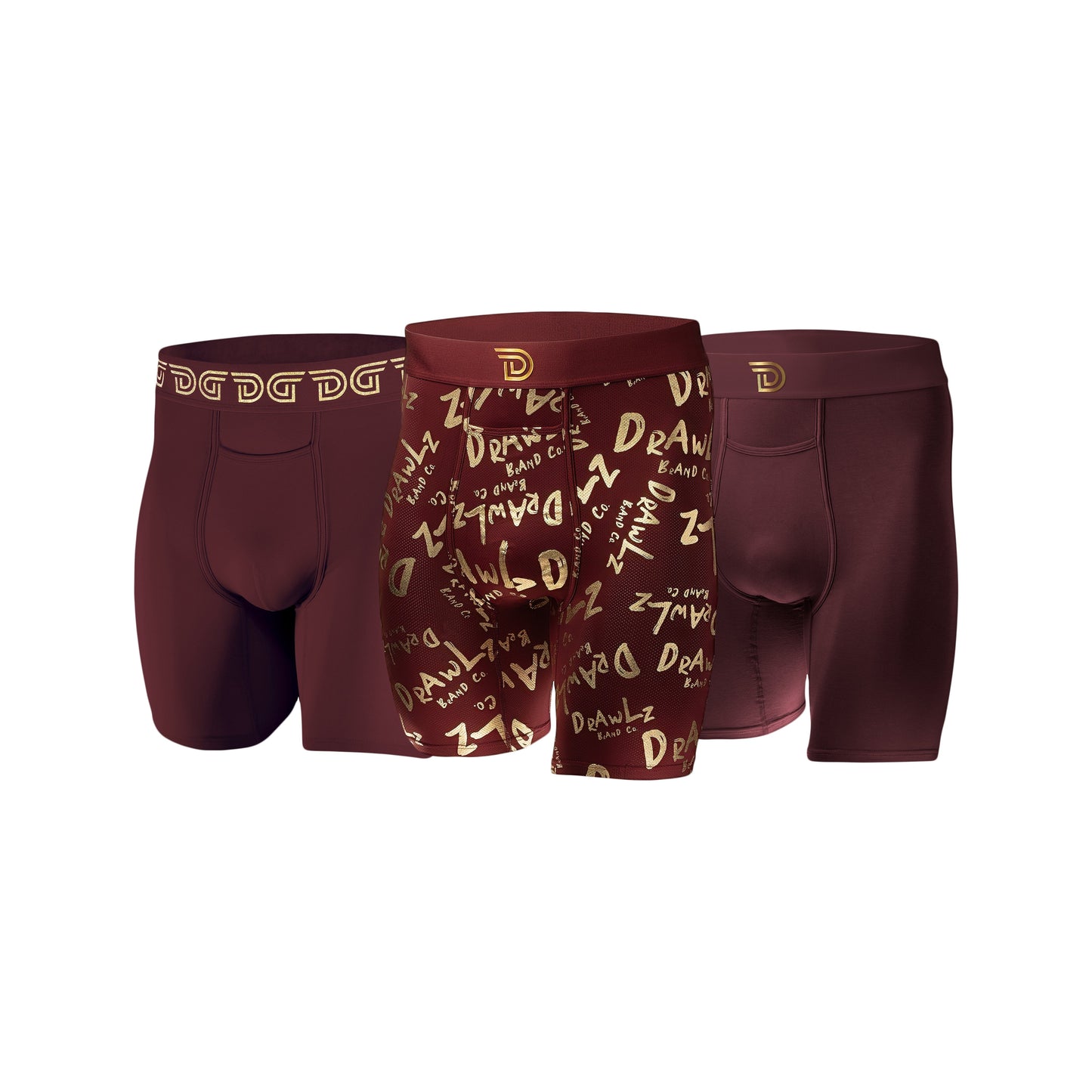 2023 DBC Gold Pack — men's gold limited-edition boxer brief set