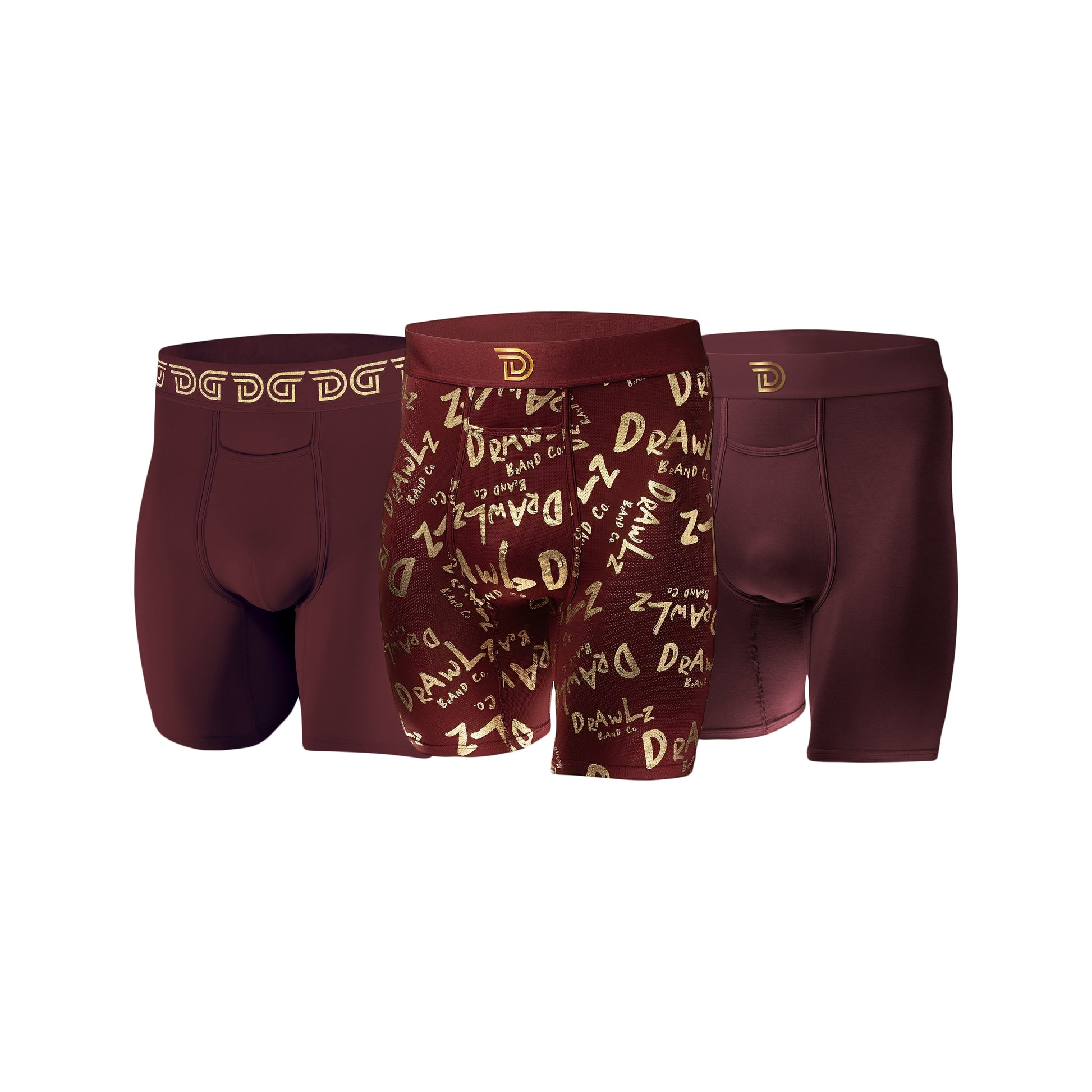 2023 DBC Gold Pack — men's gold limited-edition boxer brief set