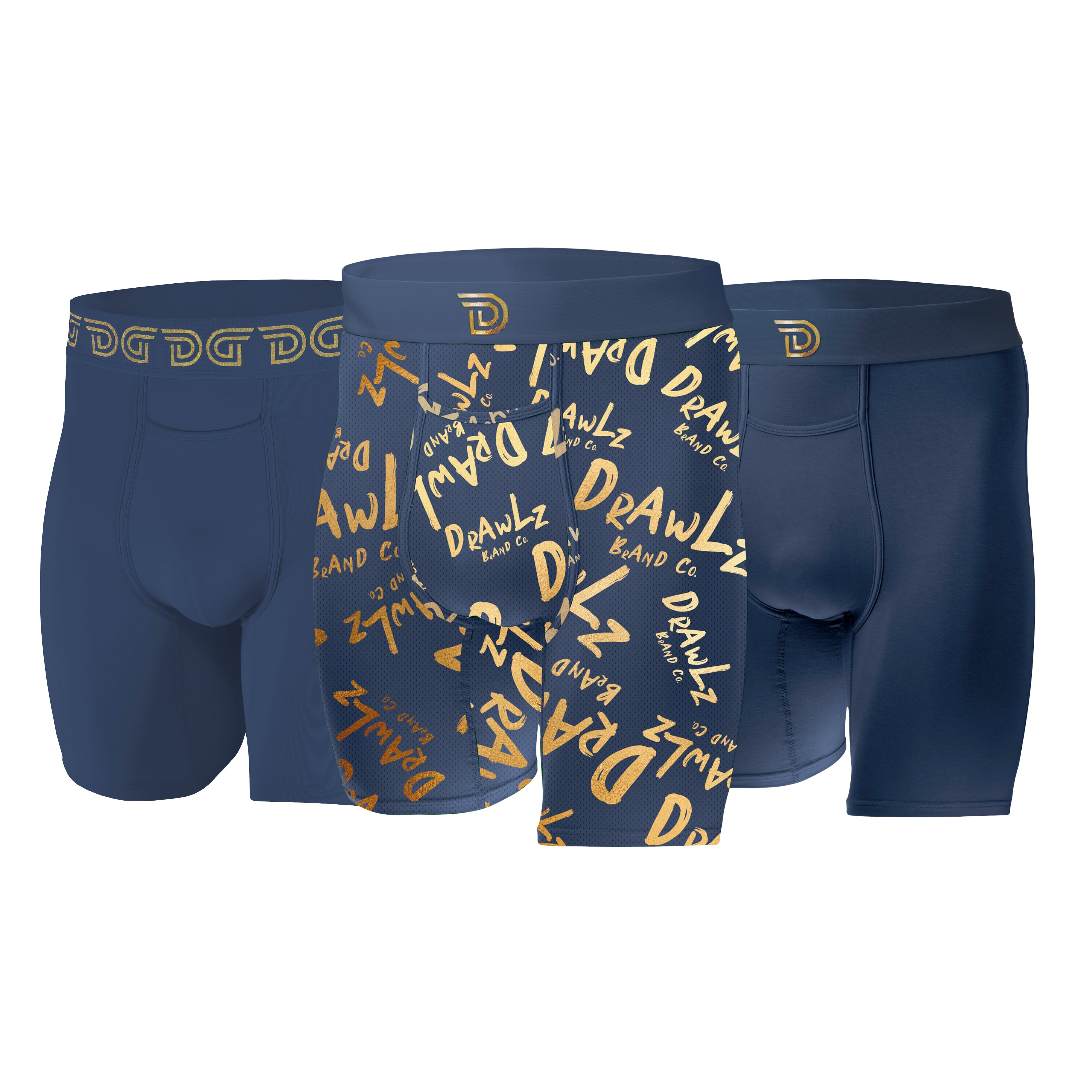 Drawlz Boxer Briefs | GOLD COLLECTION | Underwear Reimagined