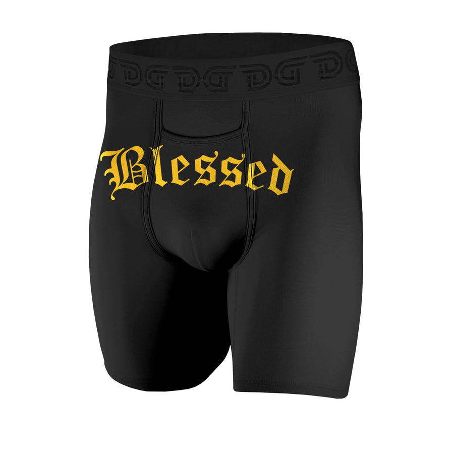 Blessed 24K Gold Capsule — men's Blessed boxer brief and graphic tee set, additional view