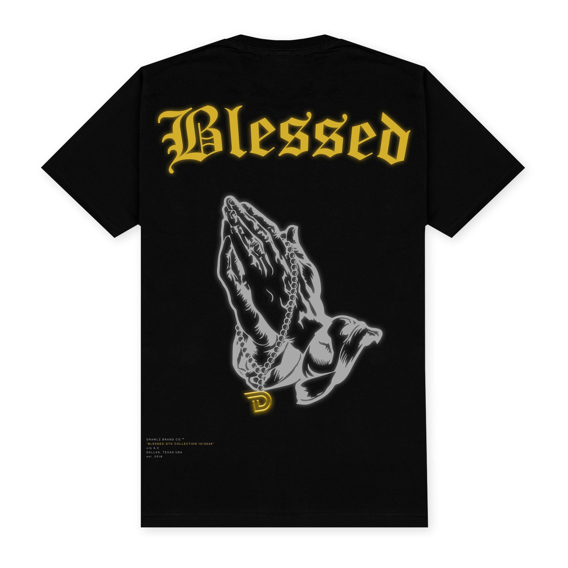 Blessed 24K Gold Capsule — men's Blessed boxer brief and graphic tee set, additional view
