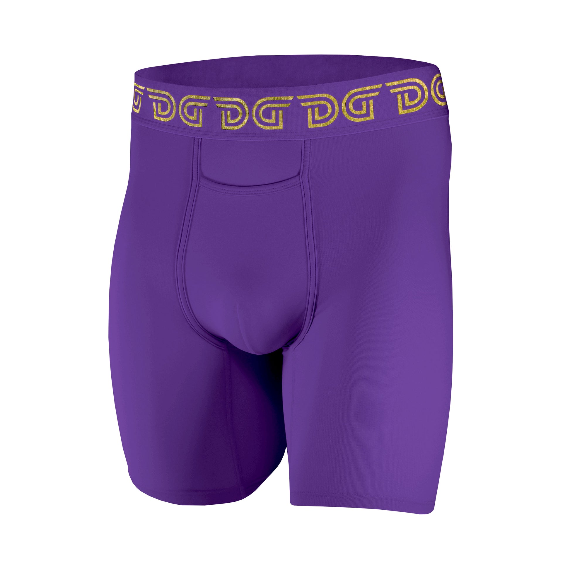 Cottonz Mambaz — men's purple cotton boxer briefs