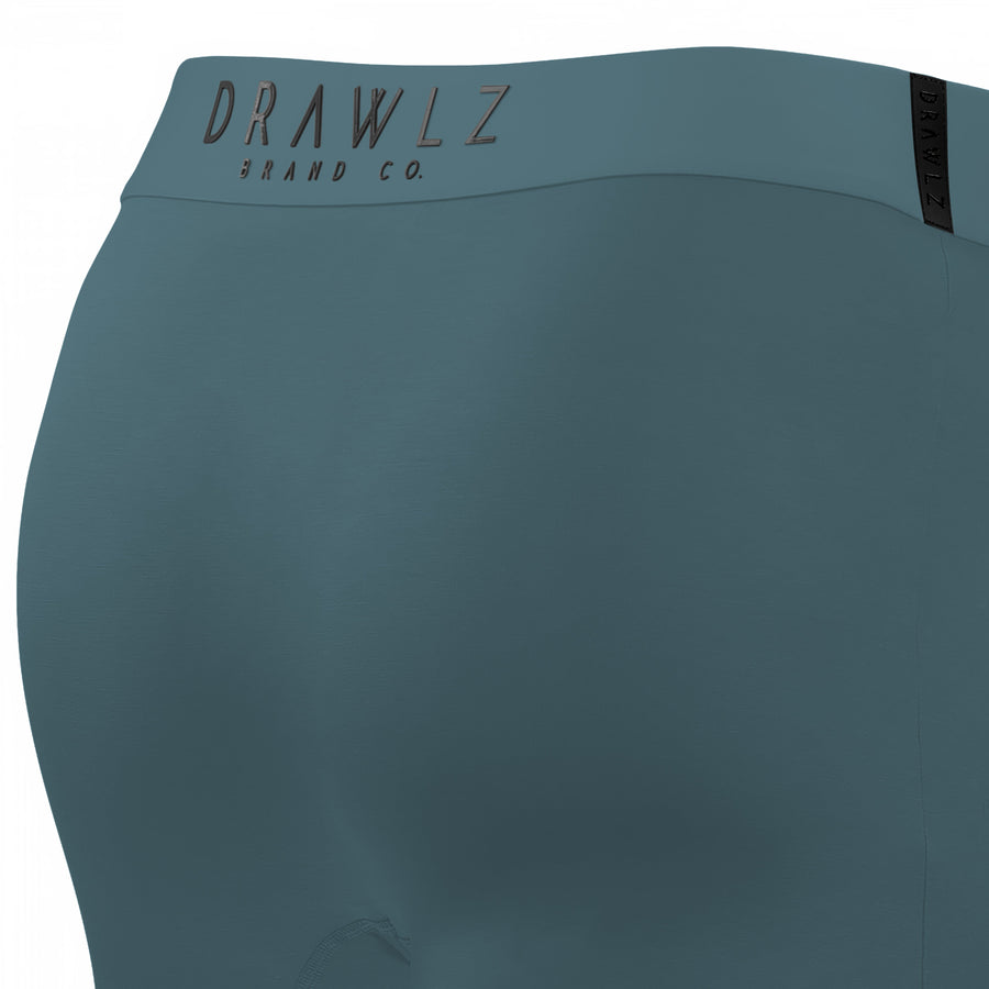 Originalz Marine — men's marine teal micro-modal boxer briefs, additional view