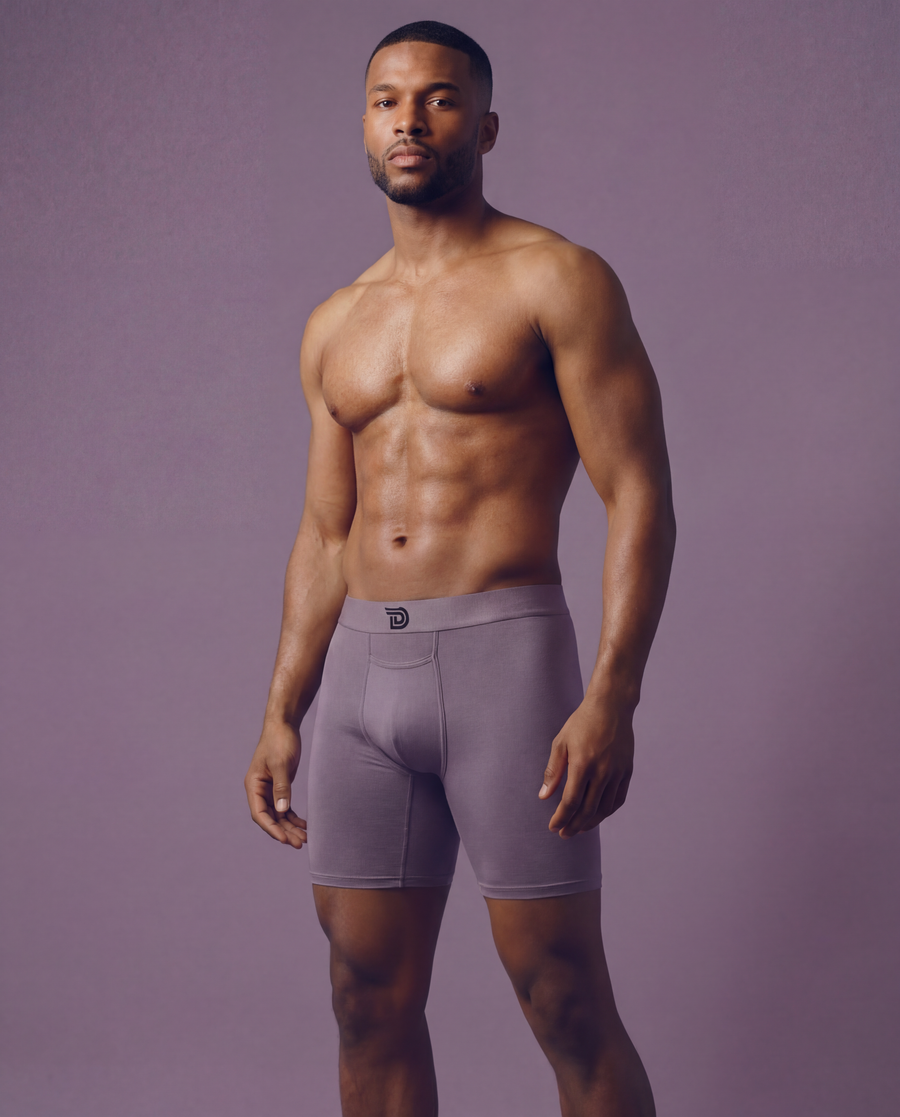 Originalz Purple Haze — men's purple micro-modal boxer briefs, additional view