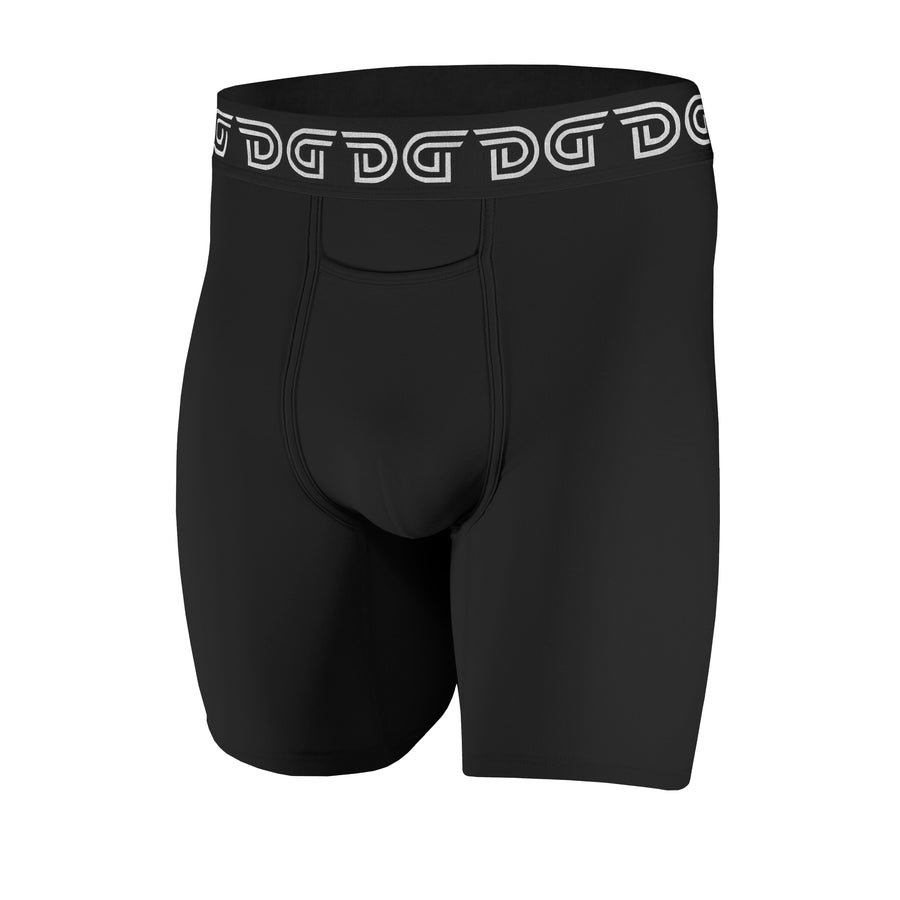 Cottonz Black — men's black cotton boxer briefs