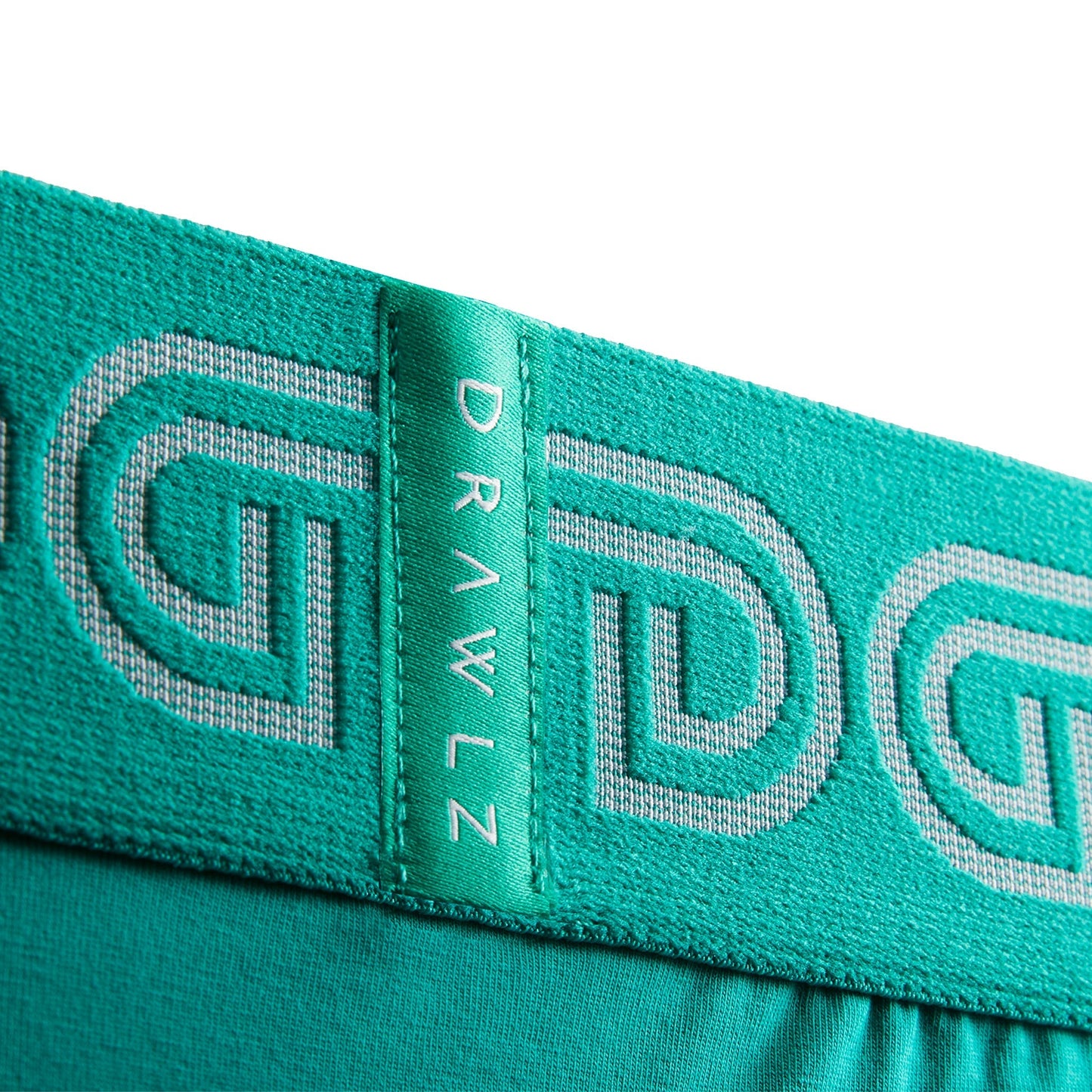Cottonz Green — men's green cotton boxer briefs, additional view