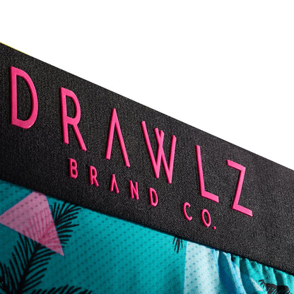 Expressionz 305'z — men's Miami-themed graphic boxer briefs, additional view