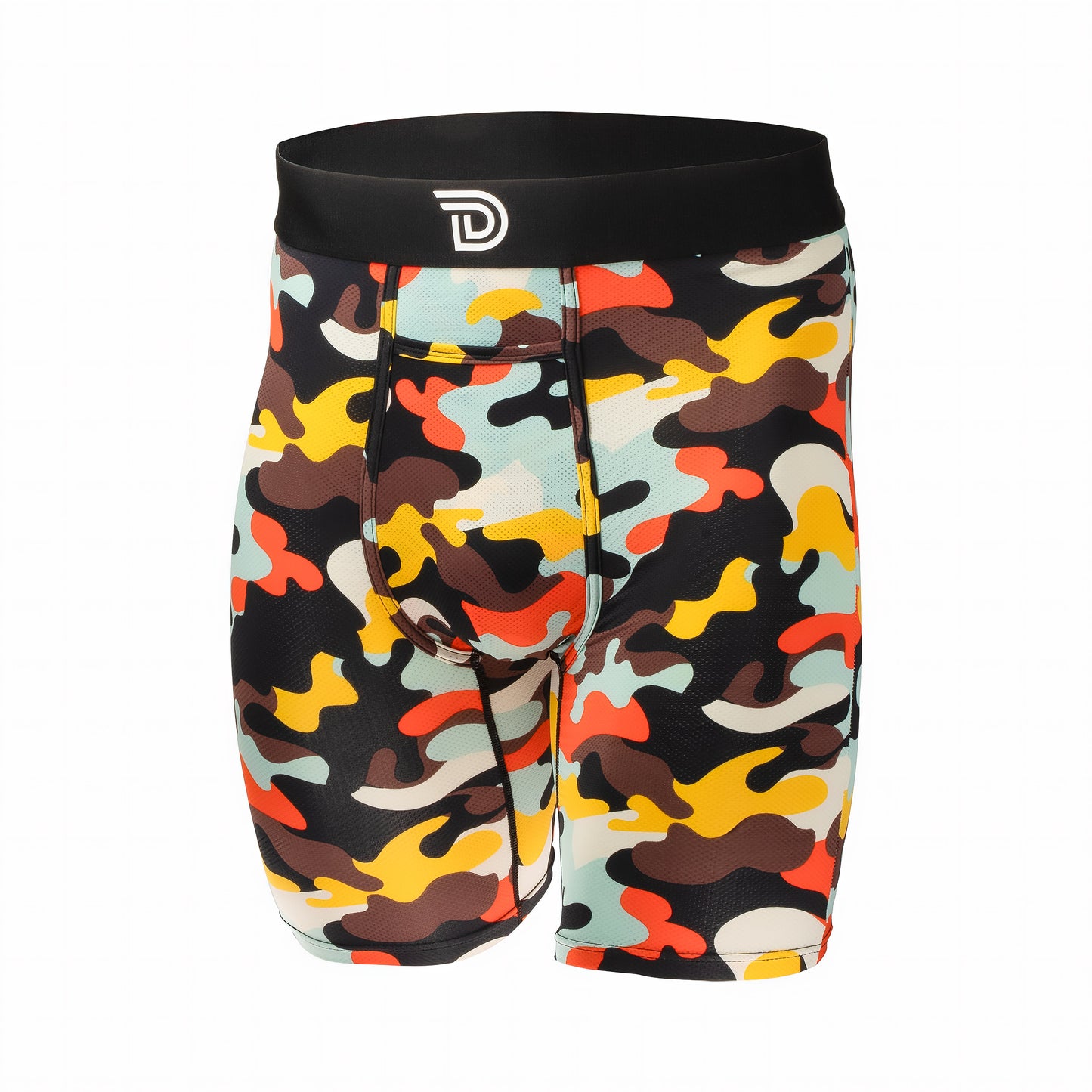 Expressionz Colored Camoz — men's colored camo graphic boxer briefs