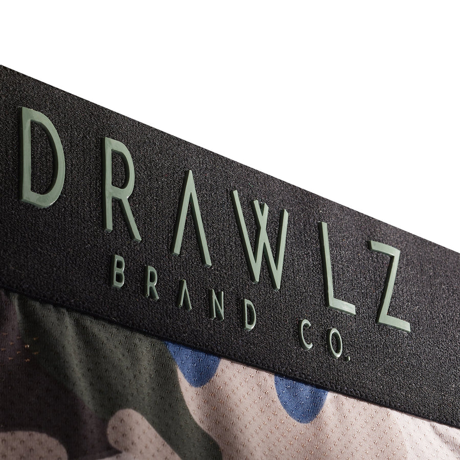 Expressionz Vetz — men's military camo graphic boxer briefs, additional view