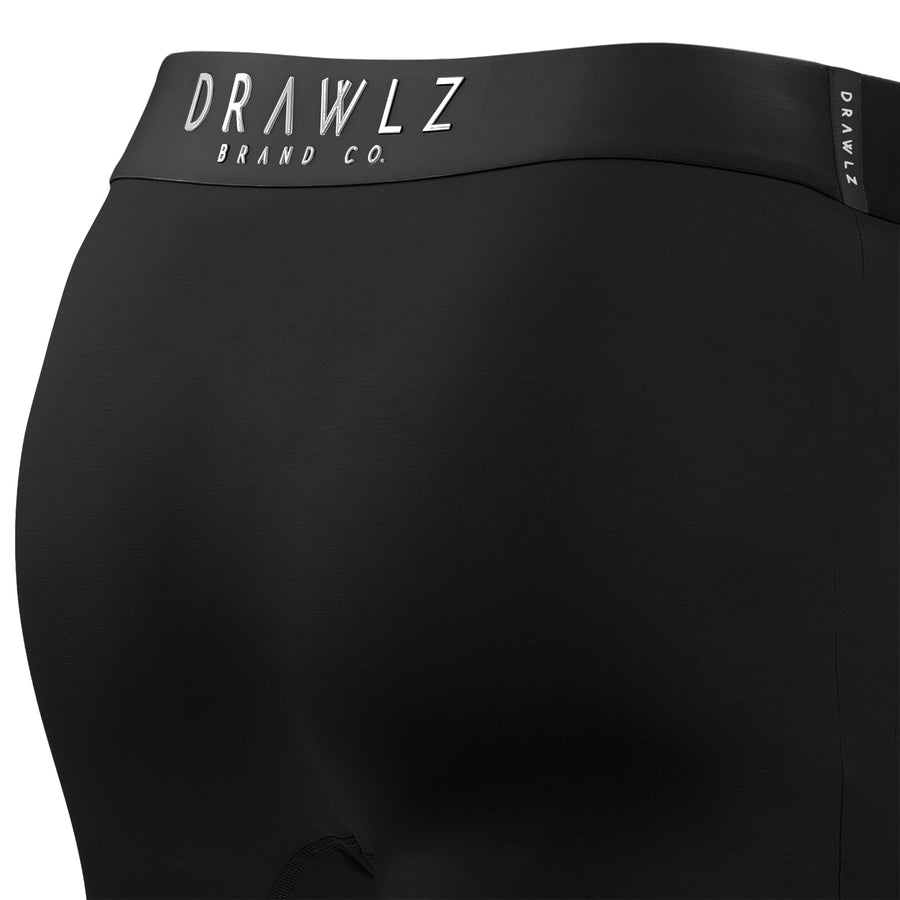 Originalz Black — men's black micro-modal boxer briefs, additional view