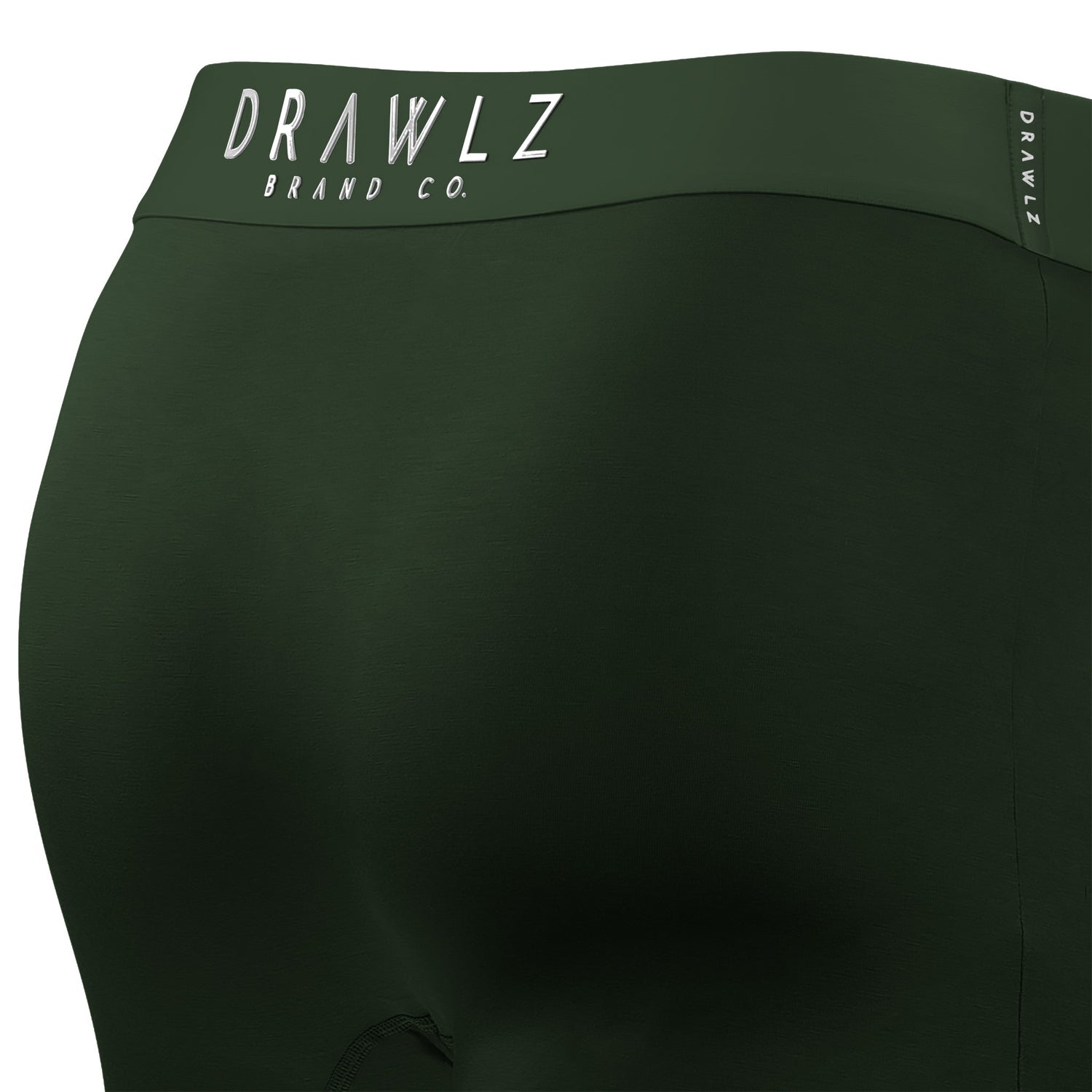 Originalz Green Moss — men's moss green micro-modal boxer briefs, additional view