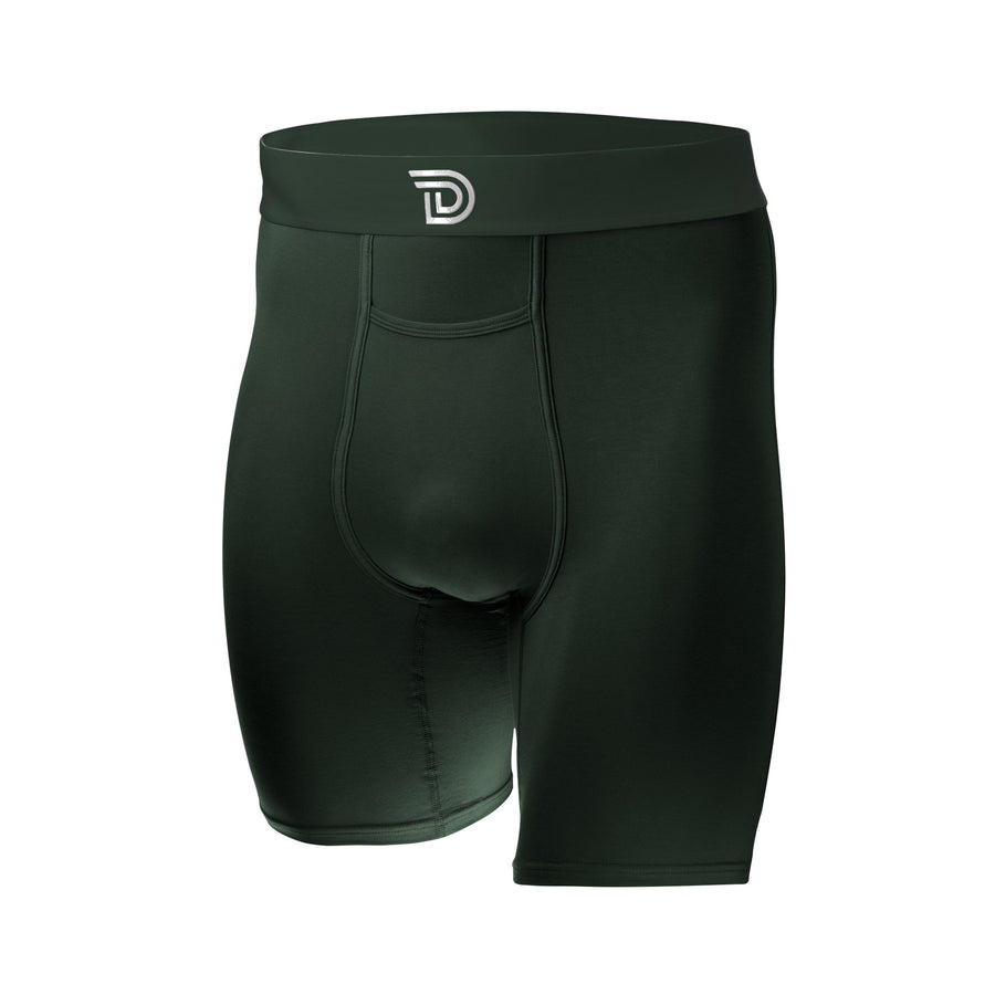 Originalz Green Moss — men's moss green micro-modal boxer briefs
