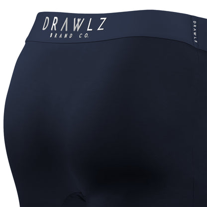 Originalz Navy — men's navy micro-modal boxer briefs, additional view