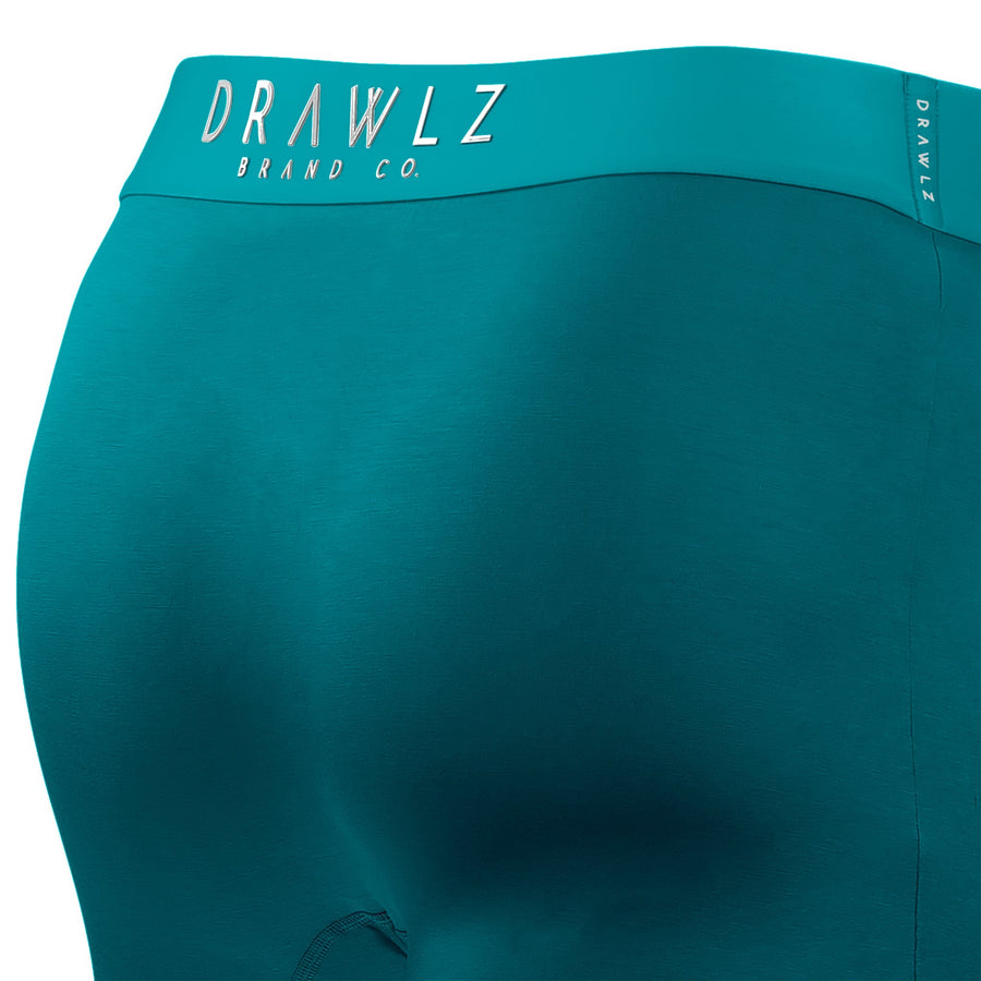 Originalz Pacific Blue — men's pacific blue micro-modal boxer briefs, additional view