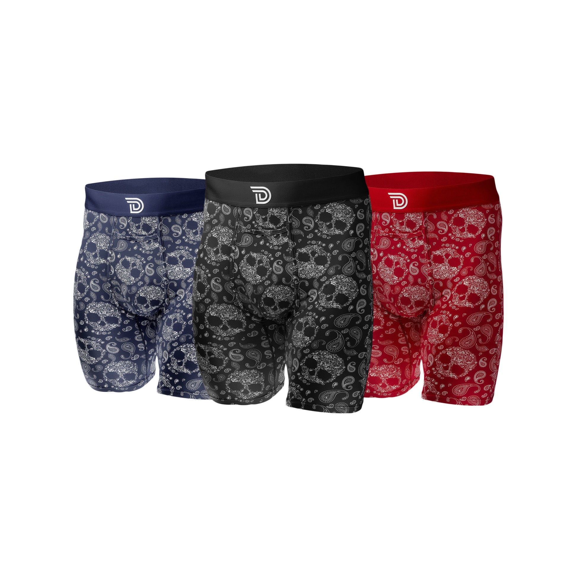 Skullz 3 Pack — men's Skullz graphic boxer brief 3-pack