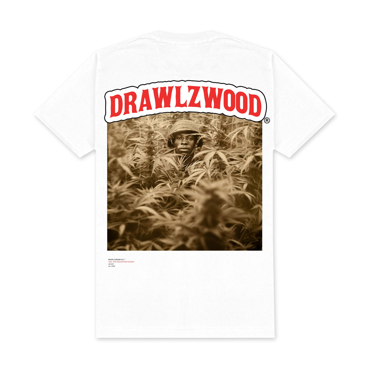 420 Drawlzwood — men's black 420-themed graphic t-shirt