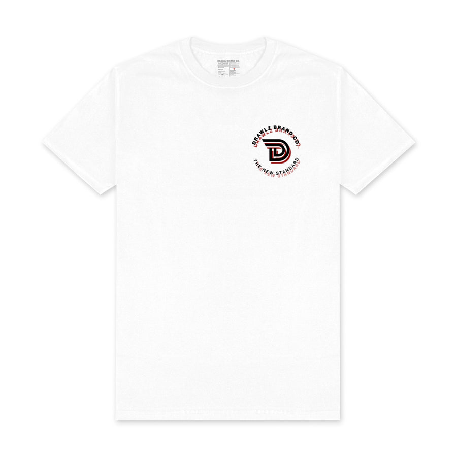 King of Hearts — men's white graphic t-shirt with King of Hearts playing-card design, additional view