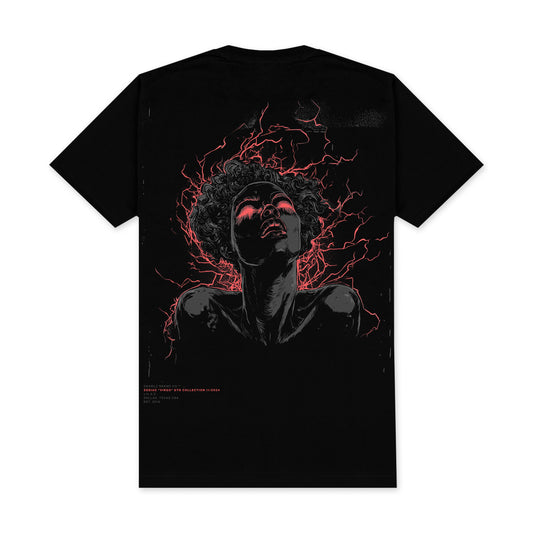 Virgo — men's zodiac graphic t-shirt with maiden design