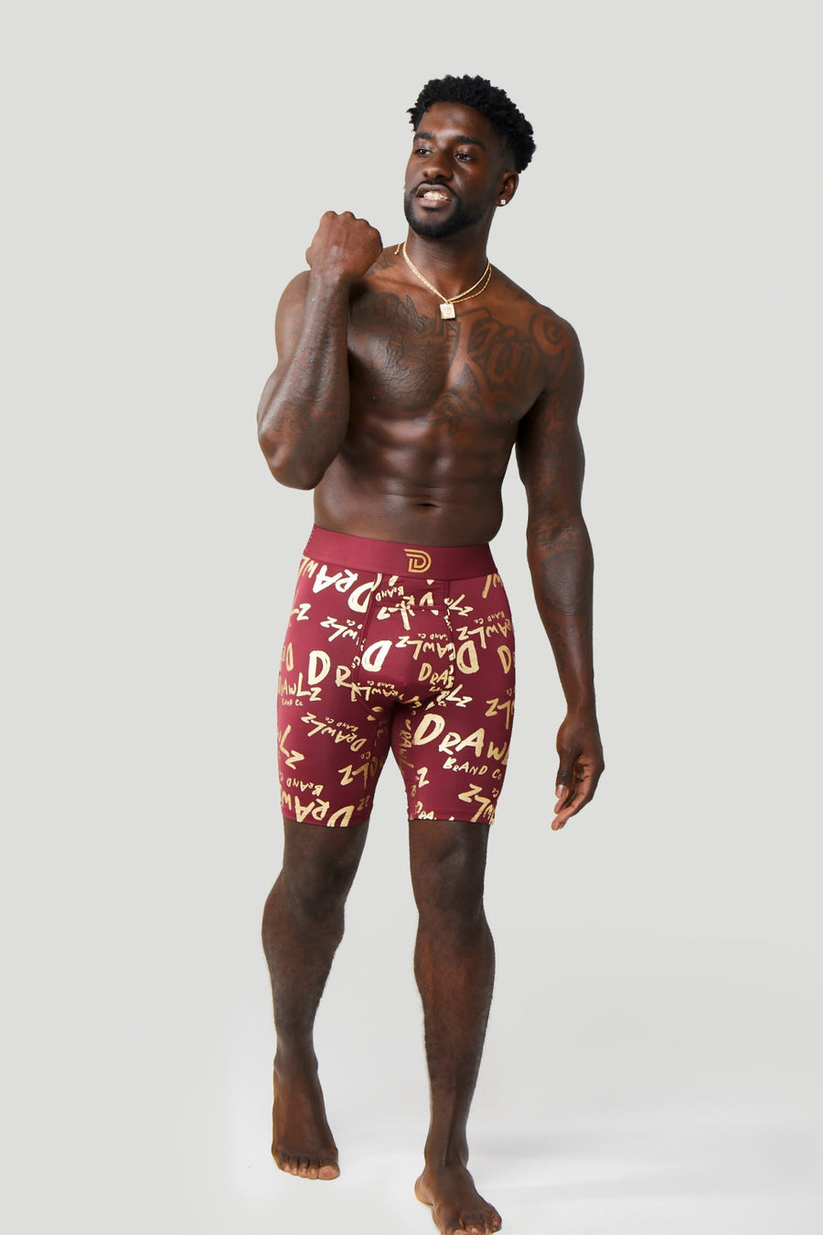2023 DBC Gold Pack — men's gold limited-edition boxer brief set, additional view