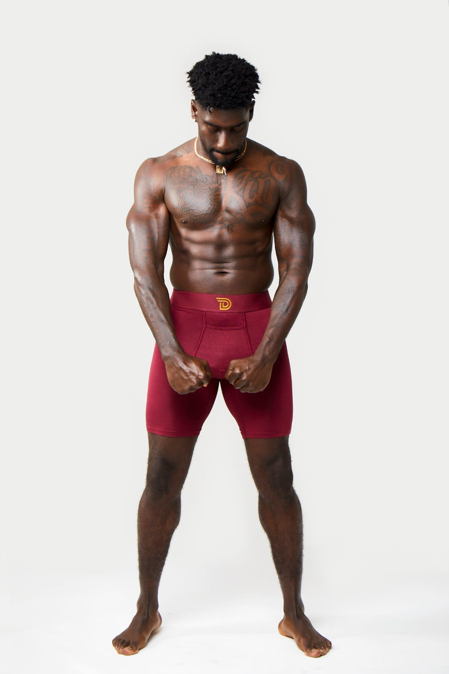 2023 Originalz Gold — men's gold limited-edition micro-modal boxer briefs, additional view