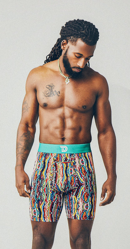Bed-Stuy 2.0 — men's Brooklyn-themed graphic boxer briefs, additional view