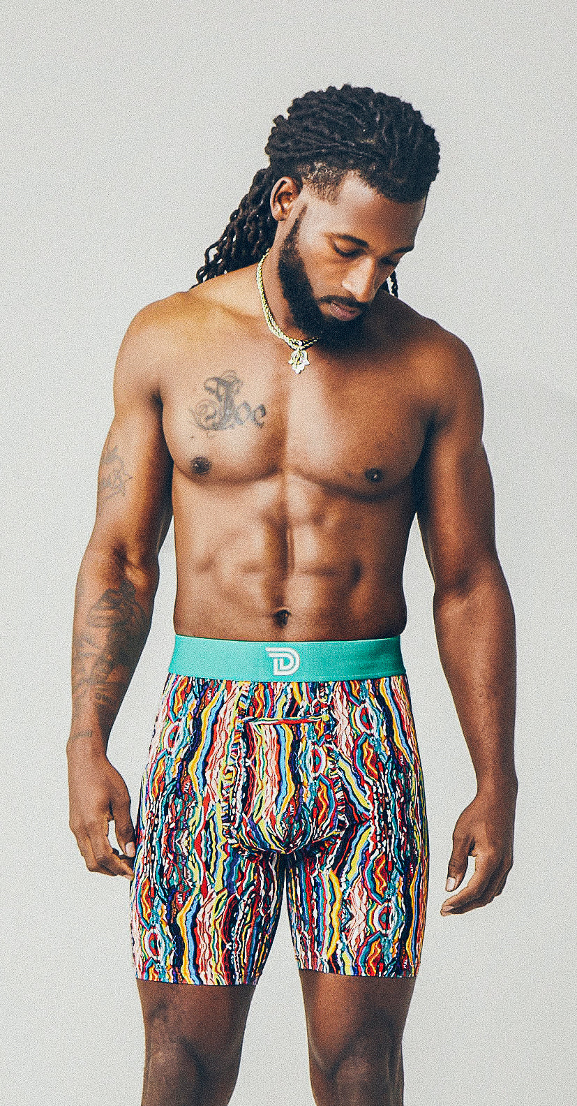 Bed-Stuy 2.0 — men's Brooklyn-themed graphic boxer briefs, additional view