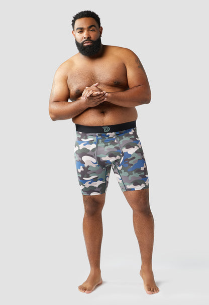 Expressionz Vetz — men's military camo graphic boxer briefs, additional view