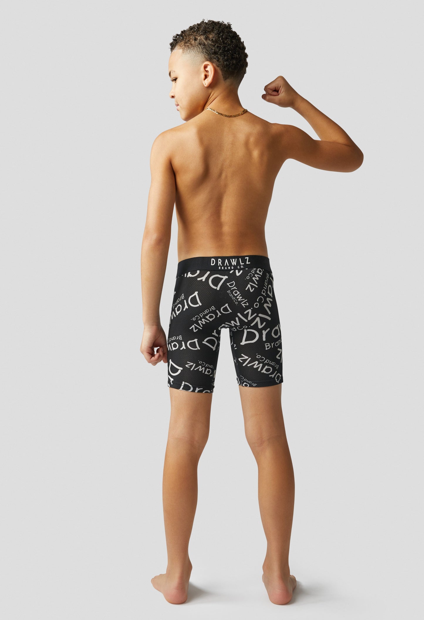 Kidz Signaturez — boys' Drawlz-signature boxer briefs, additional view