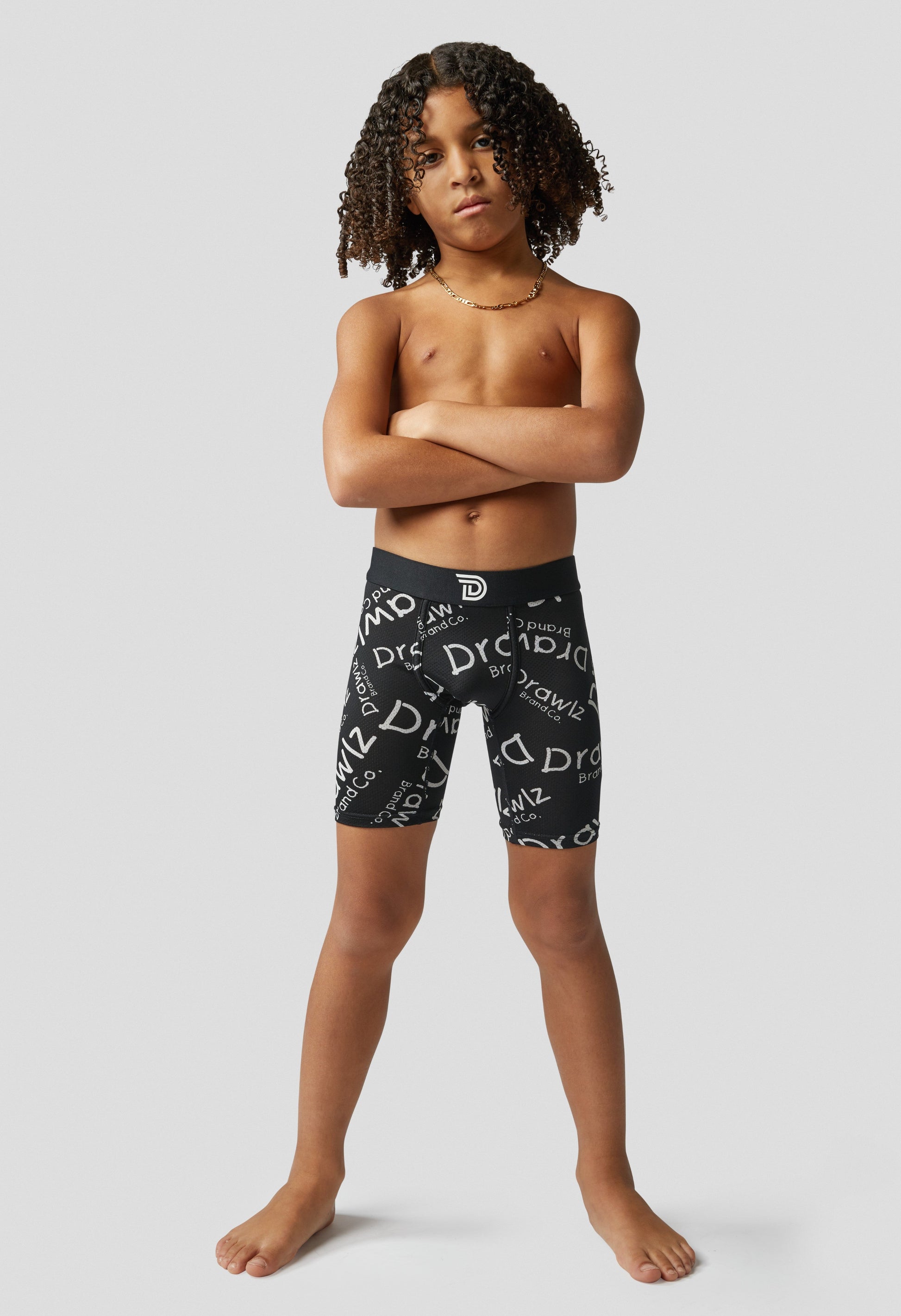 Kidz Signaturez — boys' Drawlz-signature boxer briefs, additional view