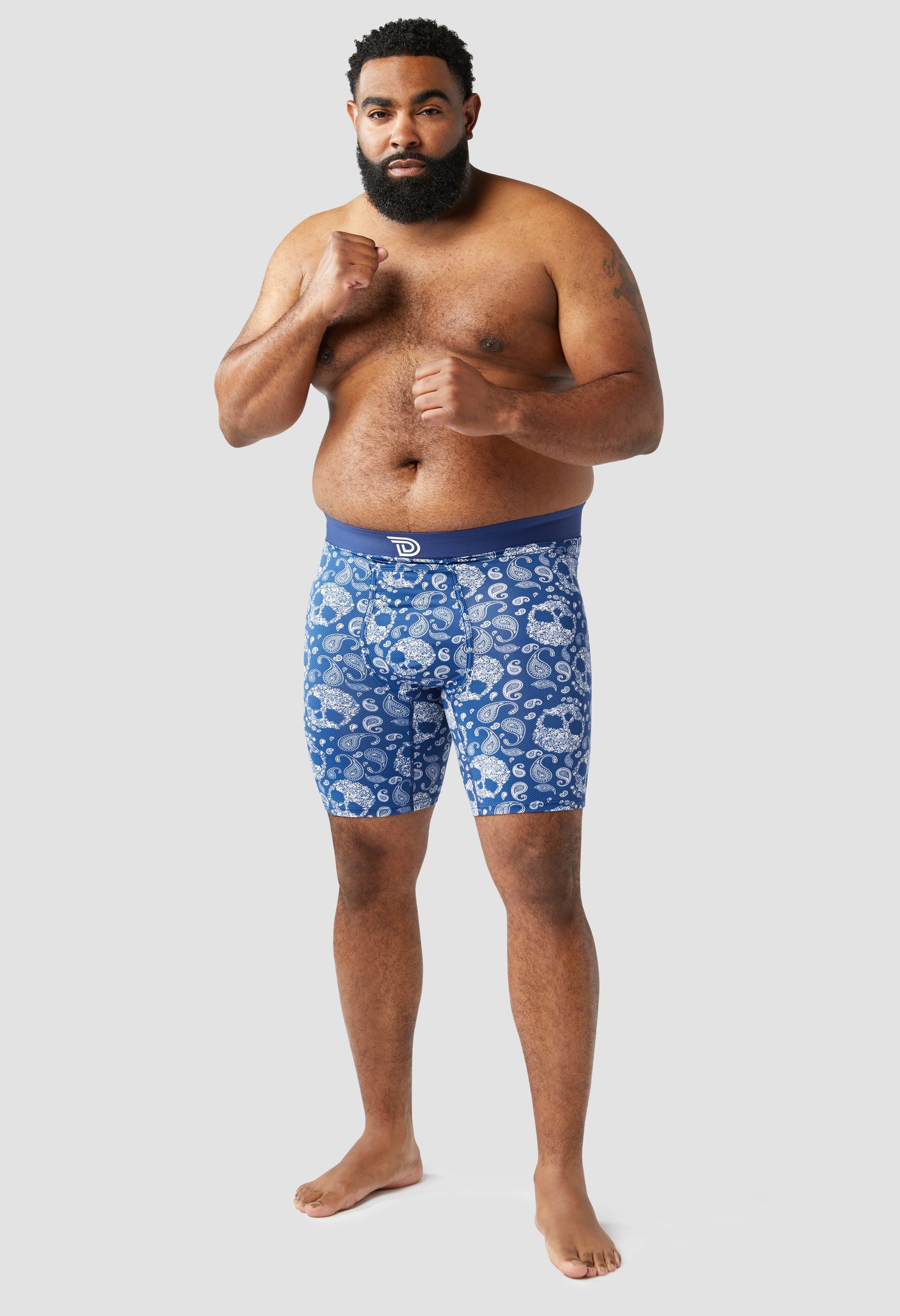 Skullz 3 Pack — men's Skullz graphic boxer brief 3-pack, additional view